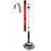 NEW CHEF MESTOLO INOX CM.34 (12pz)